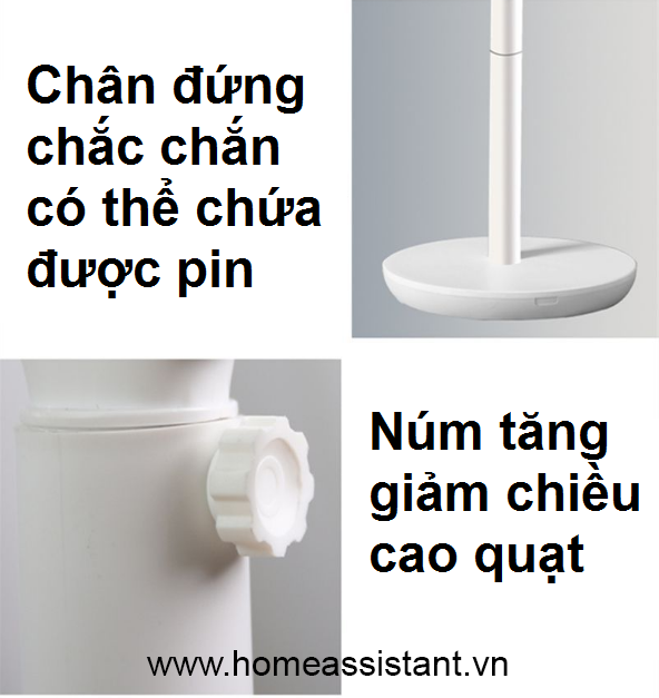 Quạt Cây Chạy Điện DC 12V SF01