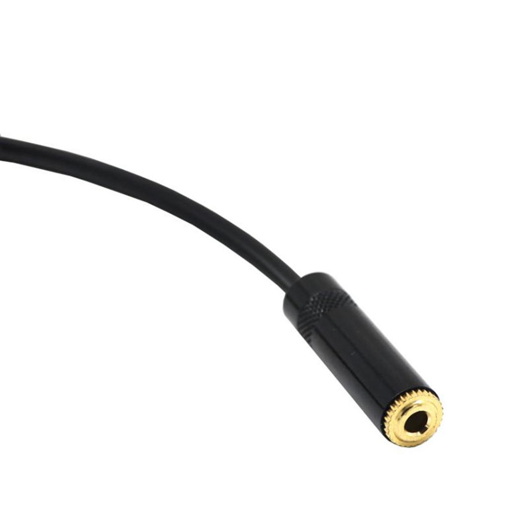 Gold-Plated 3.5mm Female to 2 RCA Male Y Splitter Audio Adapter Cable