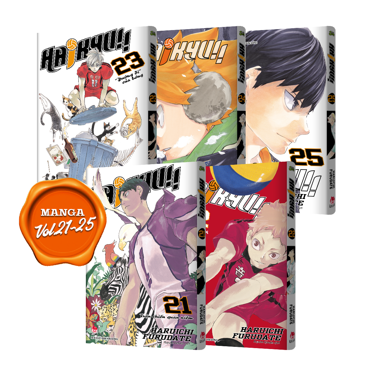 Premium Boxset Haikyu!! 2 - Tập: 16 - 30  - Tặng Kèm 2 Set Bookmark PVC + 1 Hộp Đựng Bìa Áo Box #1