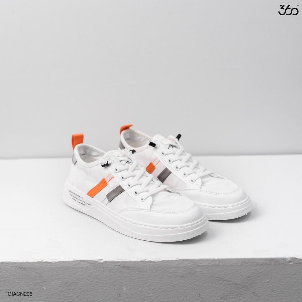 Giày sneaker nam thương hiệu 360 BOUTIQUE trẻ trung, phong cách - GIACN205