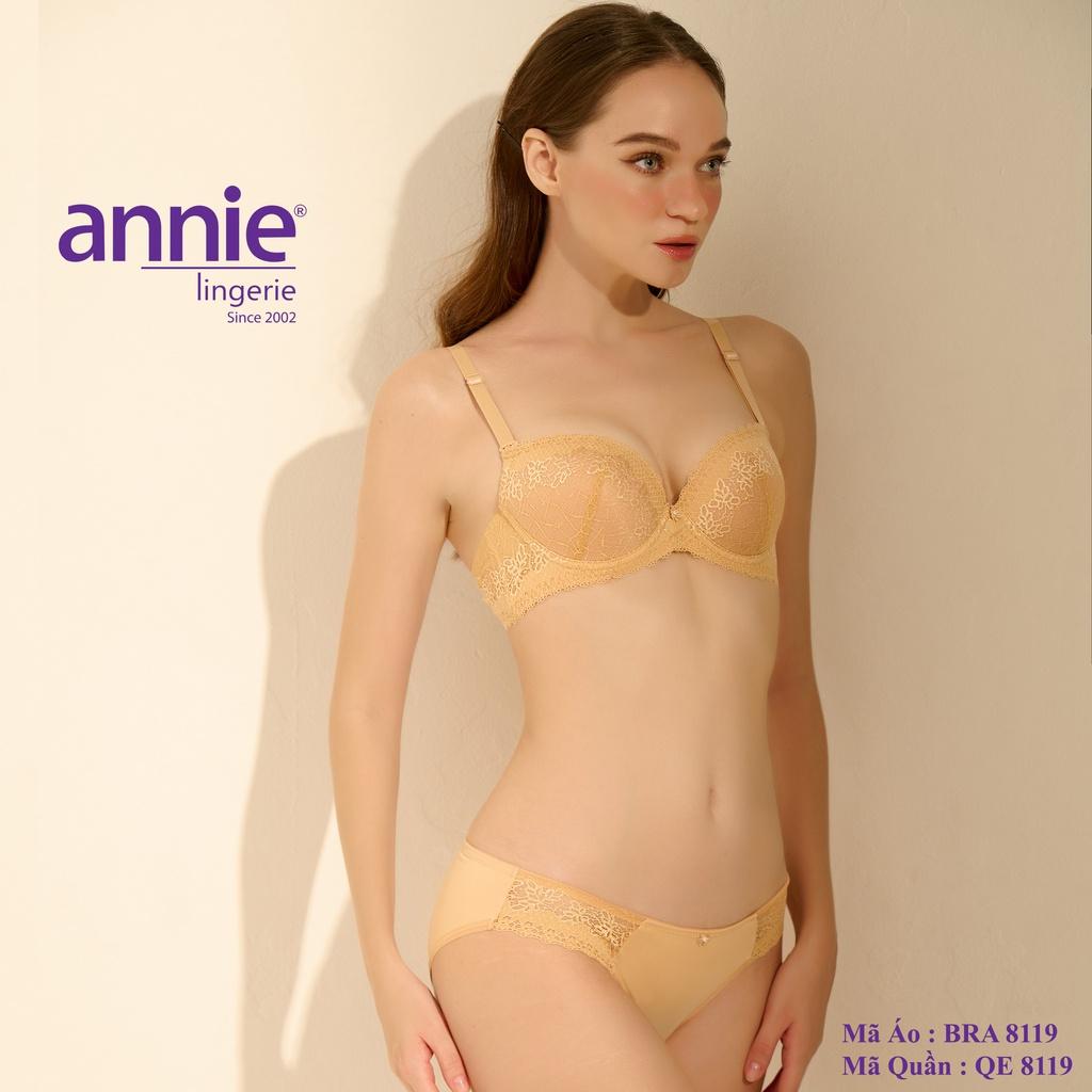 Bộ đồ lót Nữ Annie 8119 Đồng Bộ Đường May Tinh Tế, Chắc Chắn Kiểu Dáng Năng Động, Thời Trang
