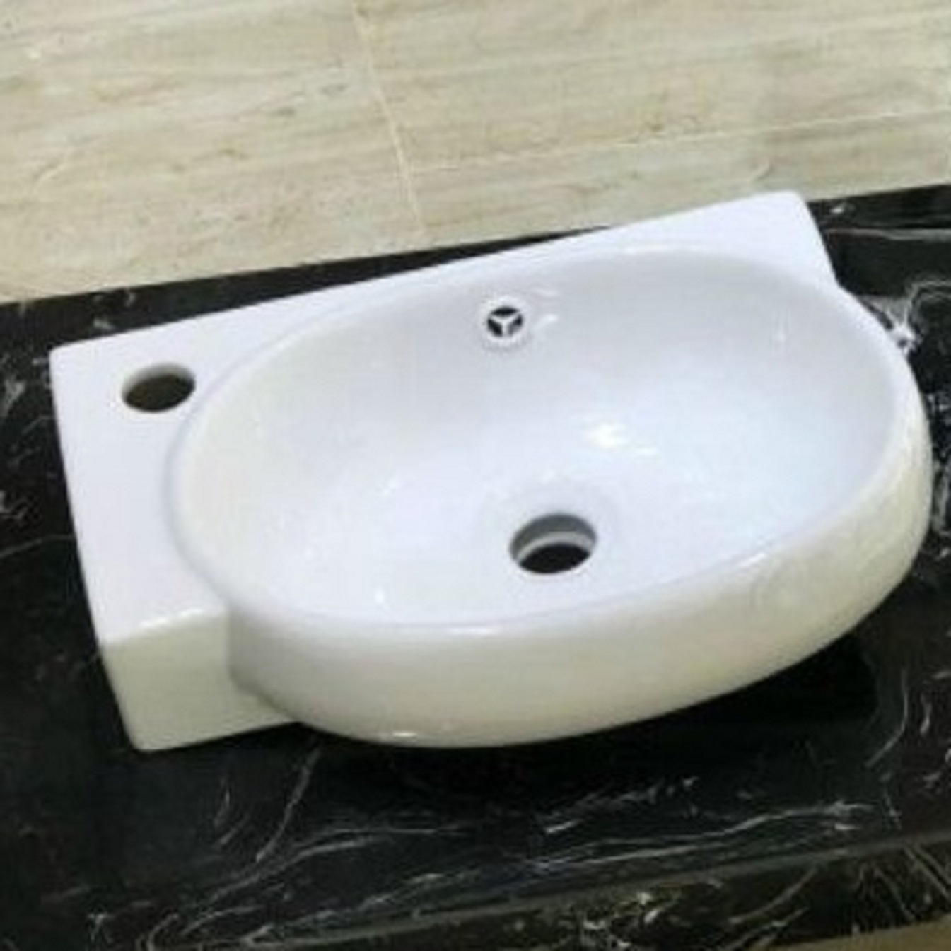 Lavabo góc treo tường GRVL K054b