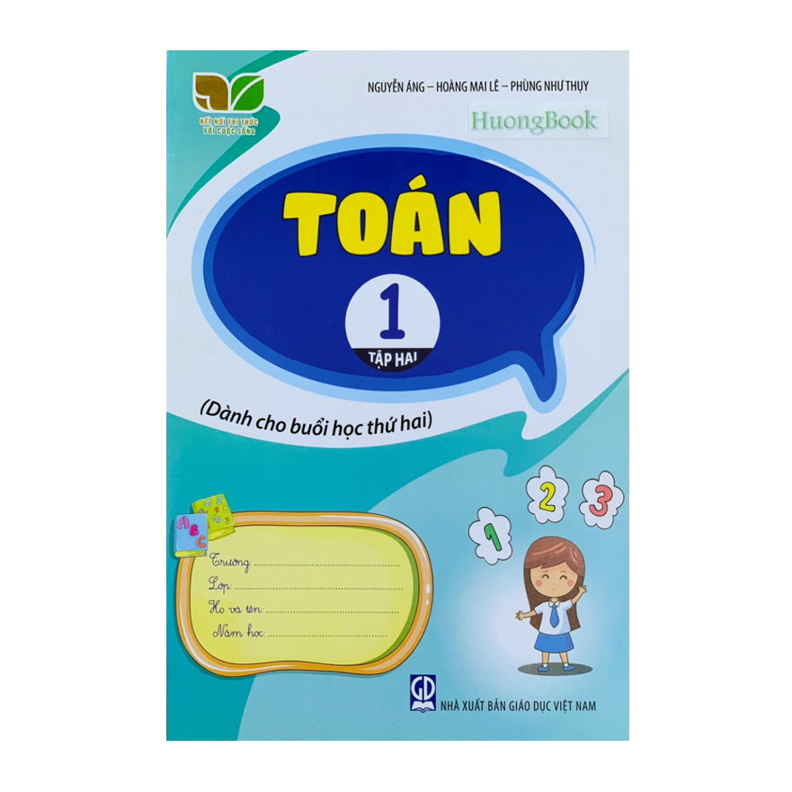 Sách - Toán lớp 1 tập 1 dành cho buổi học thứ 2 - ĐN