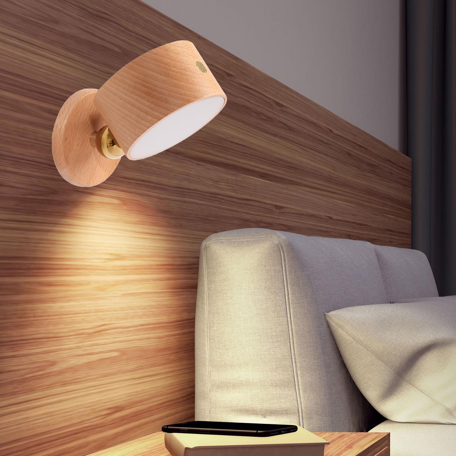 Fashion  Night Light Reading Lamp USB Rechargeable Dimmable for Home