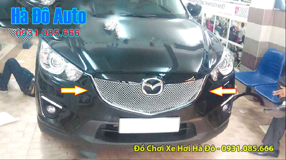 Mặt Ca Lăng Mazda CX5 2013 2014 2015 Kiểu Dáng Benly - Ốp Mặt Ca Lăng Mazda CX5 2013/2015