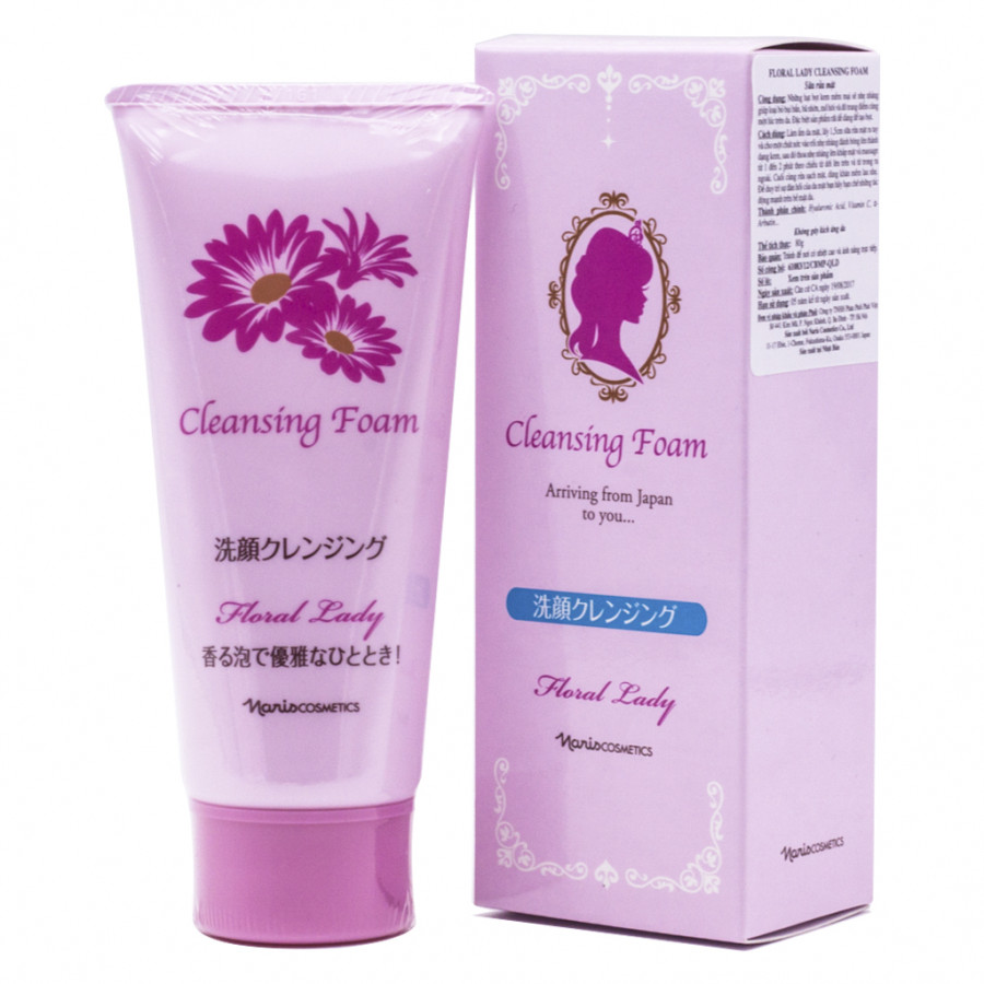 Sữa rửa mặt tẩy trang Nhật Bản cao cấp Naris Cleansing Foam (100ml) – Hàng Chính Hãng