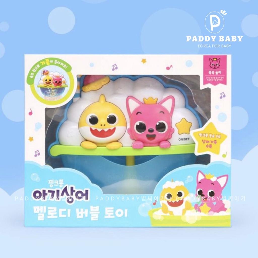 Bộ đồ chơi nhà tắm Pinkfong Hàn Quốc tạo bong bóng cho bé