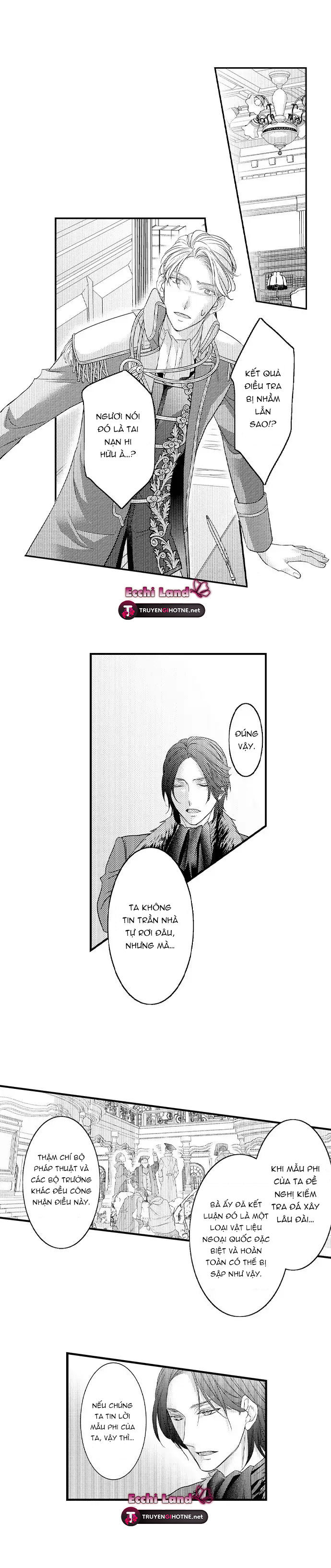 chuyển sinh vào thế giới khác ~ nếu muốn trở thành nữ hoàng hãy tìm cách để được hoàng đế sủng ái vào ban đêm chapter 63.1 5