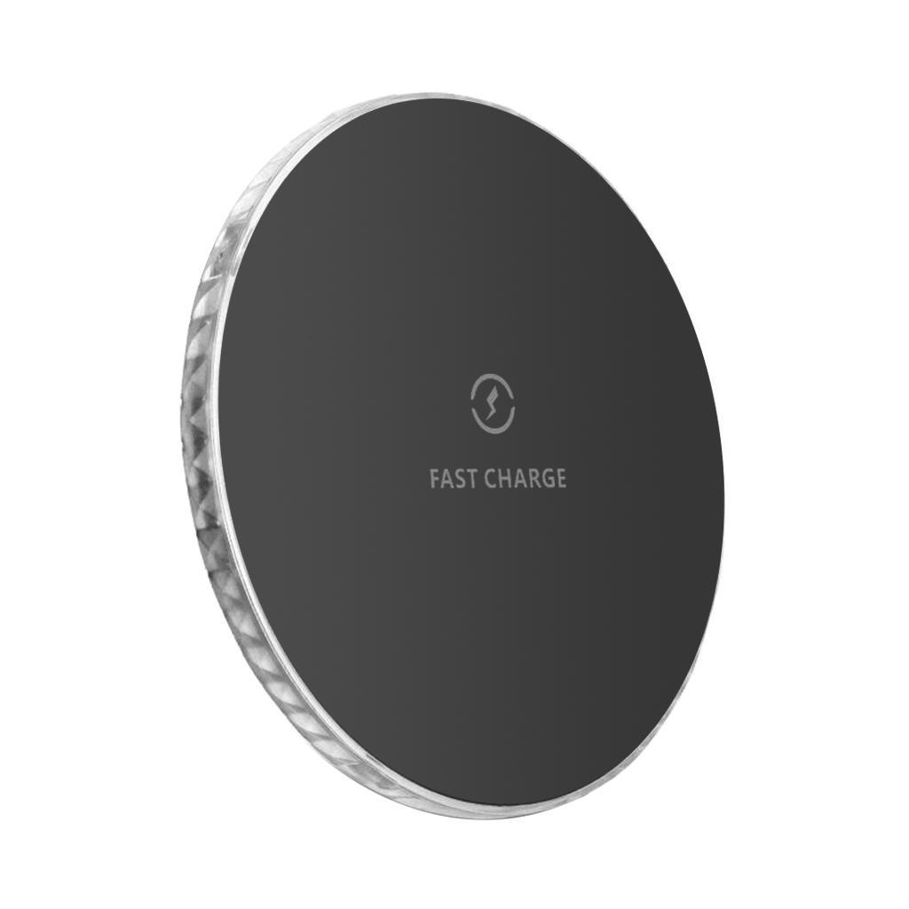 Wireless  15w  Charging Pad QC 3.0 for   Black