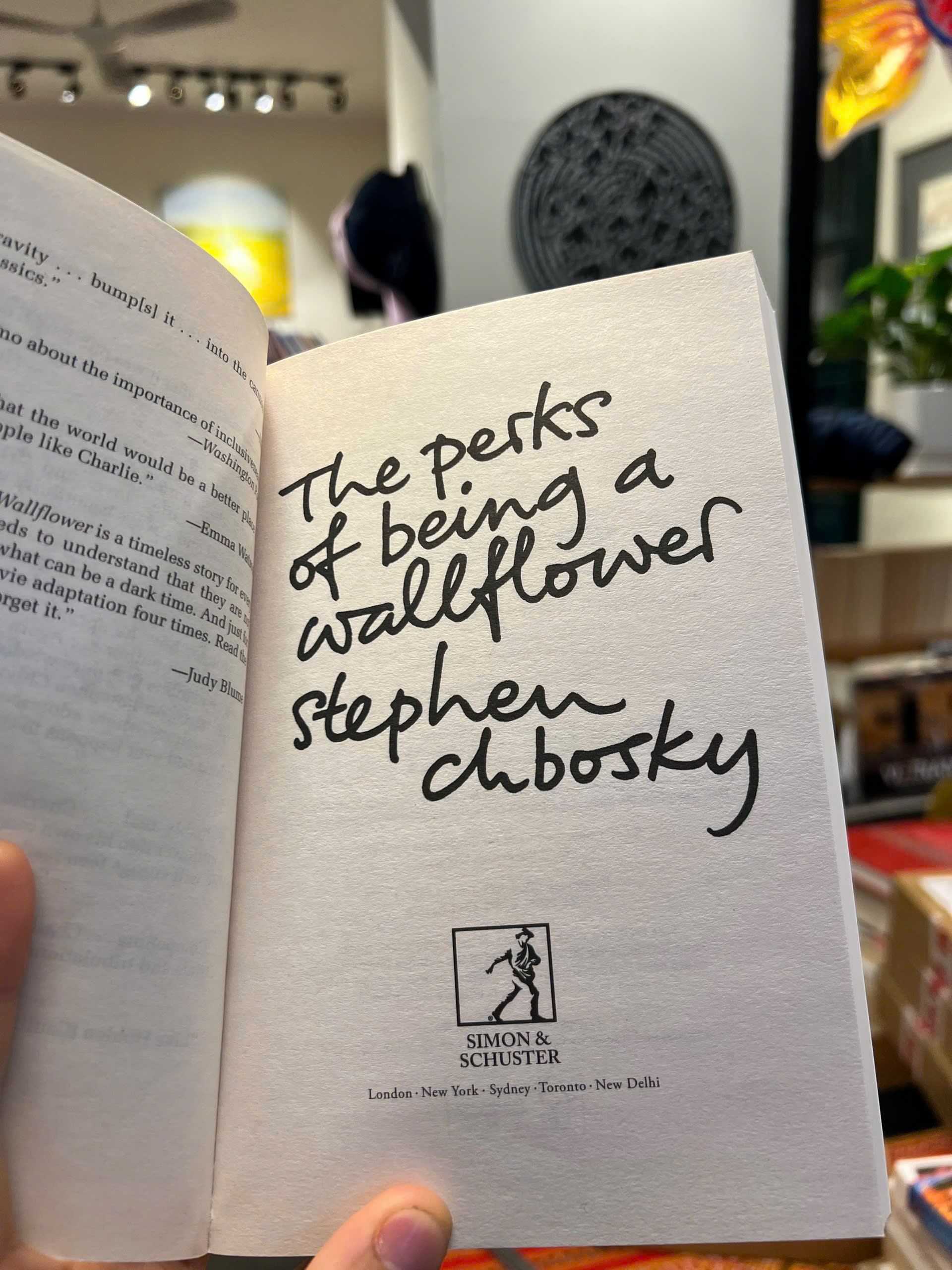 Sách - The Perks Of Being A Wallflower by Stephen Chbosky | Young Adult / Fiction / LGBT / Sách ngoại văn