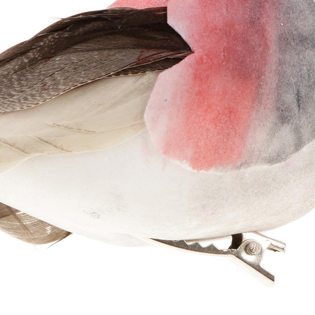 3- Artificial Realistic Birds Figure Outdoor Garden Home Decoration Clamp