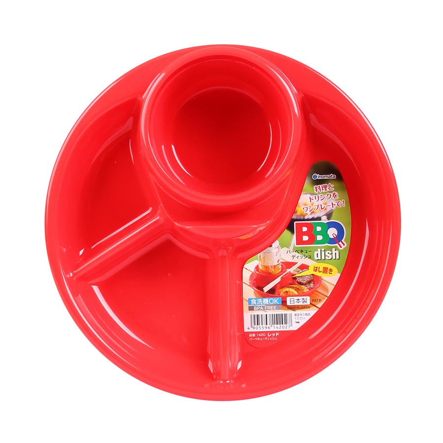 Combo Giá đựng hộp sữa có quai màu hồng + Khay ăn chia 3 ngăn có kèm khay để cốc, thìa dĩa - Nội Địa Nhật Bản