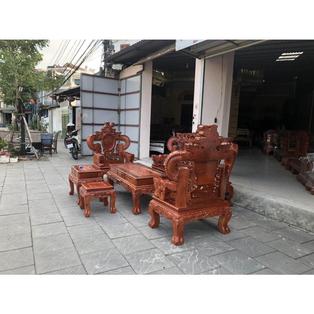 Bộ bàn ghế mẫu rồng khuỳnh siêu đẹp và nhẹ $ - Đồ Gỗ Bình Long 0388 639 288