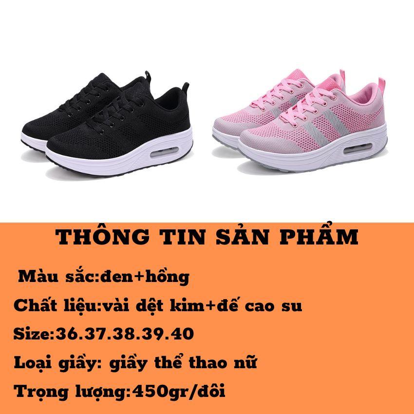 Giày Thể Thao Nữ Kiểu Dáng Hàn Quốc Trẻ Trung Năng Động Tôn Dáng.Giày Nữ Êm Chân Thoáng Khí SUNO store GTTN33