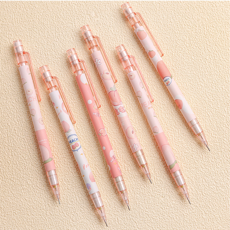 Bút Chì Bấm Ngòi 0.5mm Hình Dễ Thương, Ngòi Bút Chì Bấm Cute