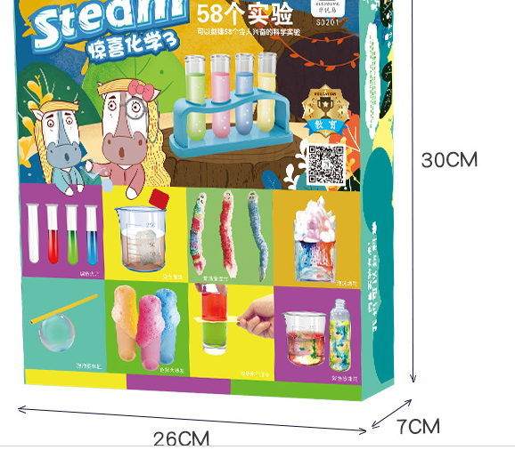 Tên sản phẩm: Đồ chơi khoa học Stem phát triển trí tuệ cho trẻ,đồ chơi steam set 14 thí nghiệm khoa học cho bé-Dochoigiatot