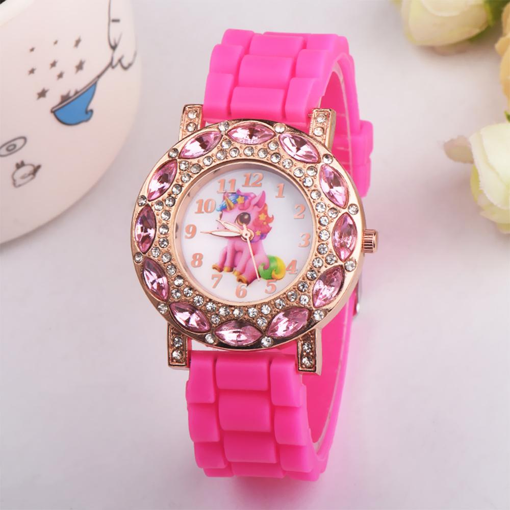 Đồng hồ đeo tay Animal Dial Palte Thiết kế dễ thương,có thể điều chỉnh cho trẻ em