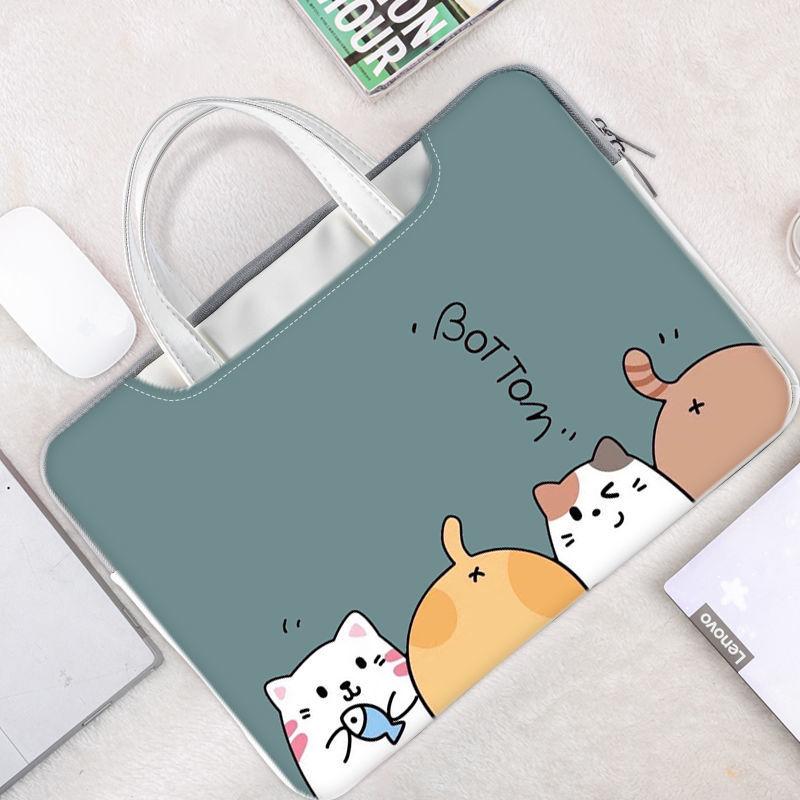 Thời Trang Mang Theo Túi Máy Tính Tay 12 13.3 14 15 15.6 Inch Cho Laptop Cho Macbook Air Pro 13 Người Đàn Ông người Phụ Nữ Chống Nước