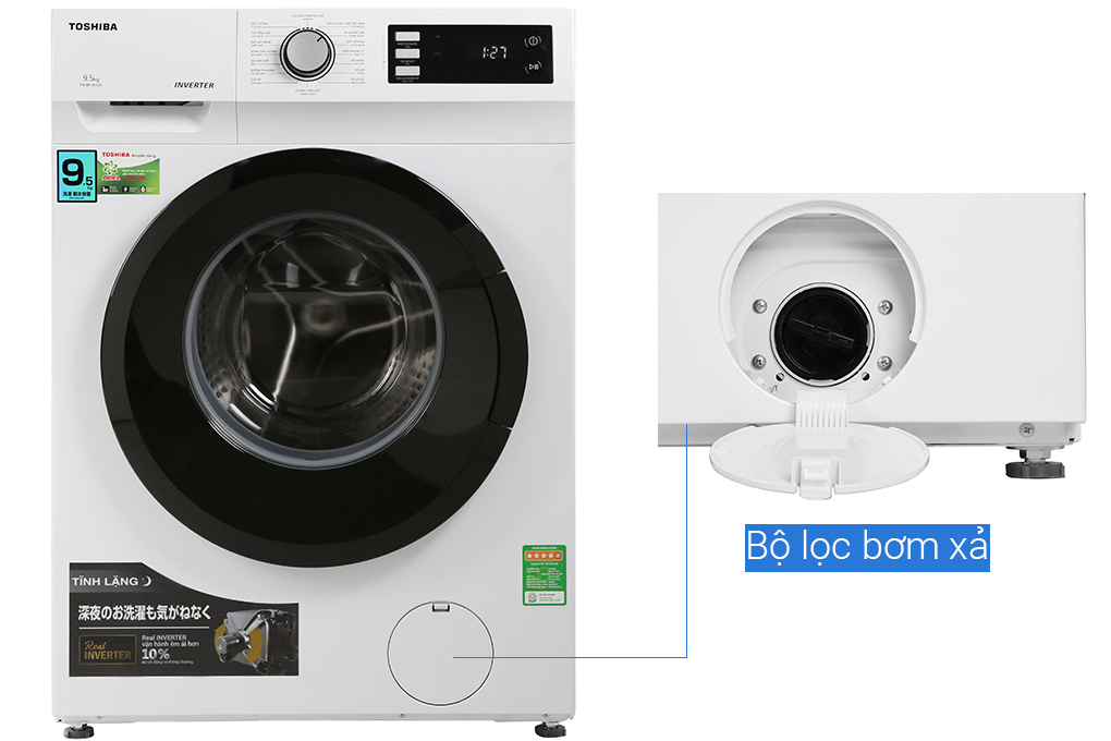 Máy giặt Toshiba BK105S2V- Hàng Chính Hãng- Giao toàn quốc