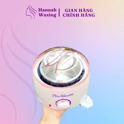 Combo Nồi Nấu Sáp Wax Lông Pro 100 + Sáp Wax Lông Cao Cấp + 5 Que Gạt Gỗ Lớn - Combo wax lông an toàn dùng cho body, tay, chân, bikini