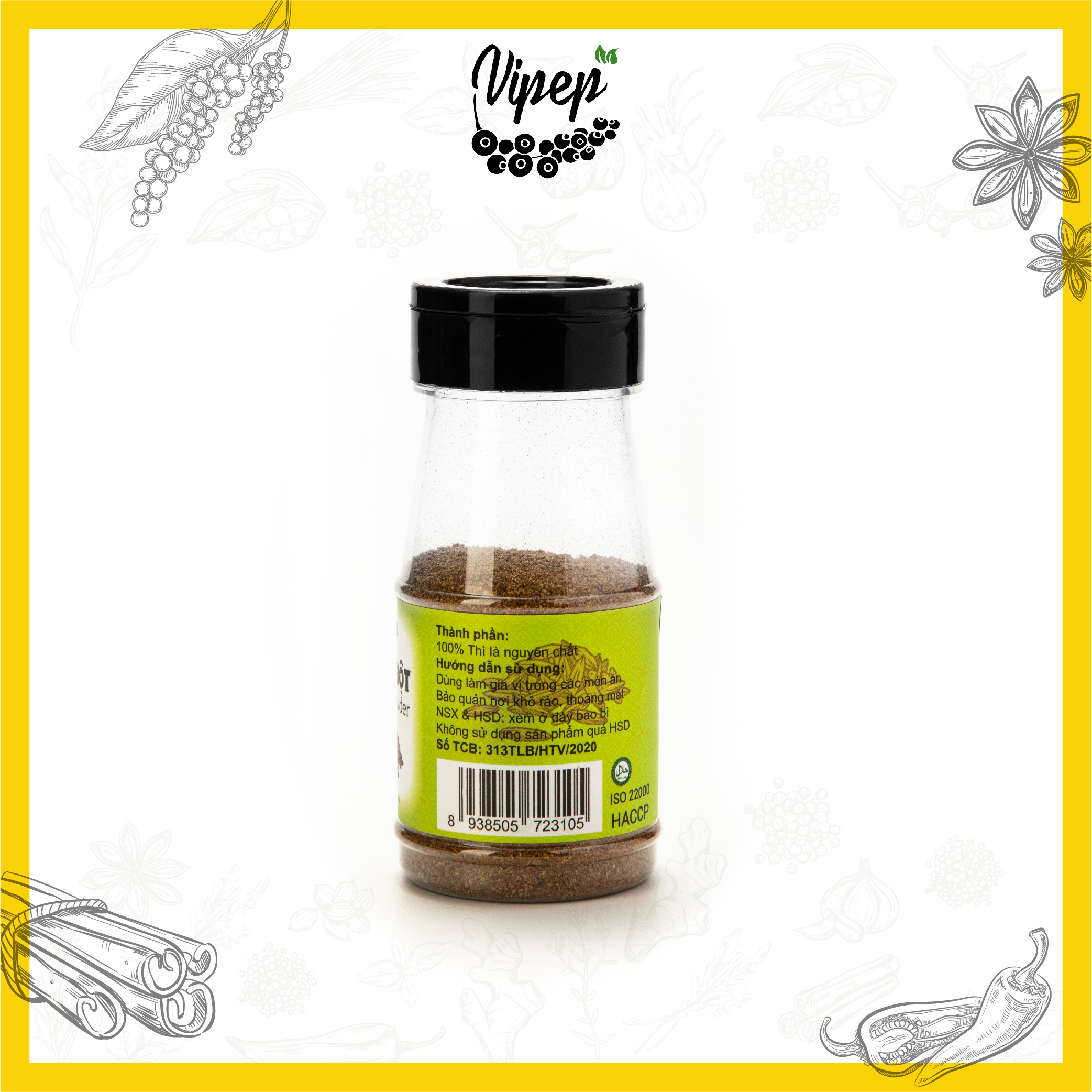 Thì Là Bột Vipep 40gr