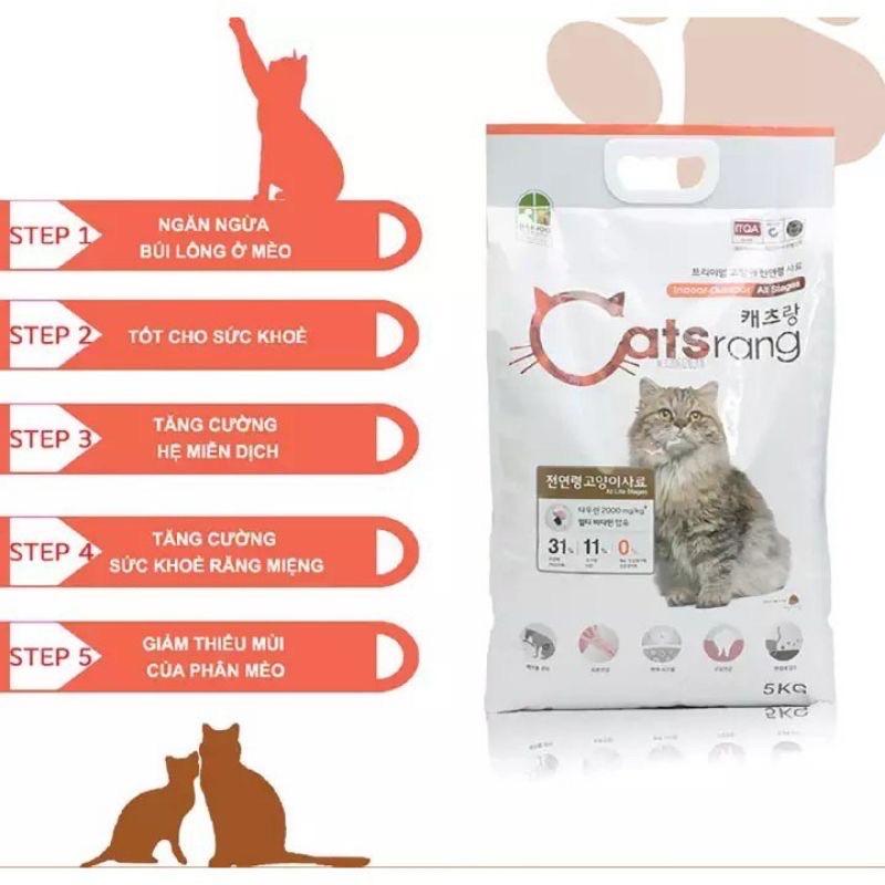 Hạt Catsrang cho mèo nhập khẩu Hàn Quốc gói 500g