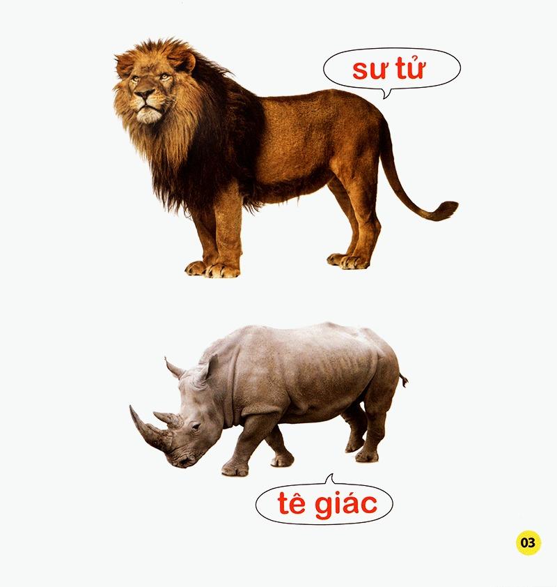 100 Từ Đầu Đời Của Bé: Con Vật (Tái Bản 2023)