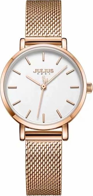 Đồng Hồ Nữ Hàn Quốc Dây Kim Loại Julius JA 1164