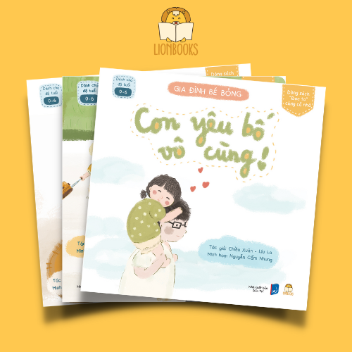 Combo Gia Đình Bé Bỏng phần 1,2 - Sách thơ cho bé tập nói, tập đọc 0-6 tuổi