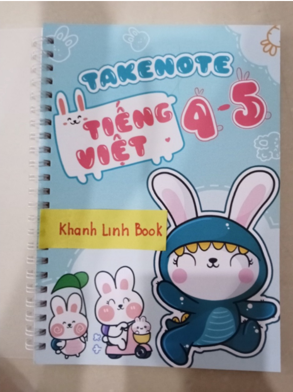 Sách - Takenote Toán + Tiếng việt + Tiếng anh lớp 4 - 5