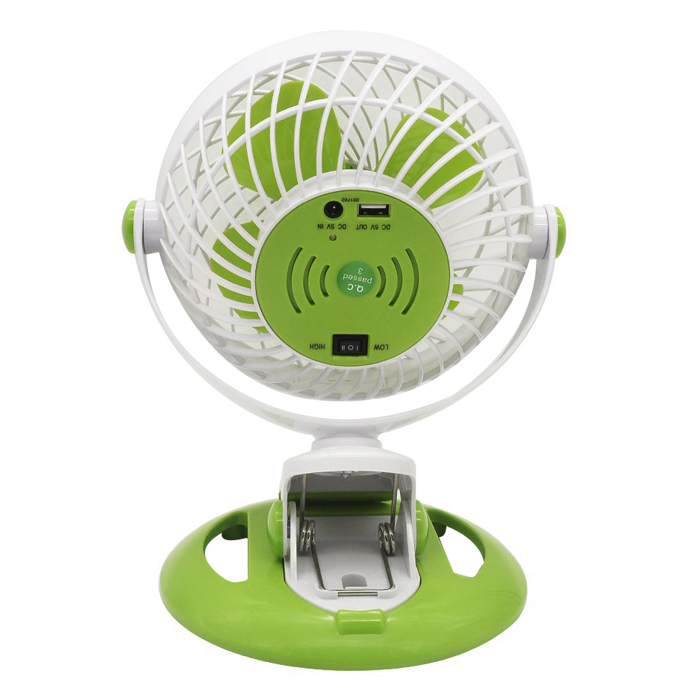Quạt Sạc USB Mini Đa Năng Comet CRF0206 3W - Hàng Chính Hãng