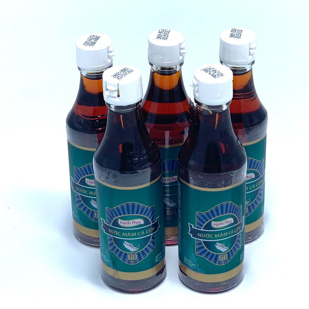 Nước mắm Hạnh Phúc 60 độ đạm chai 50ml