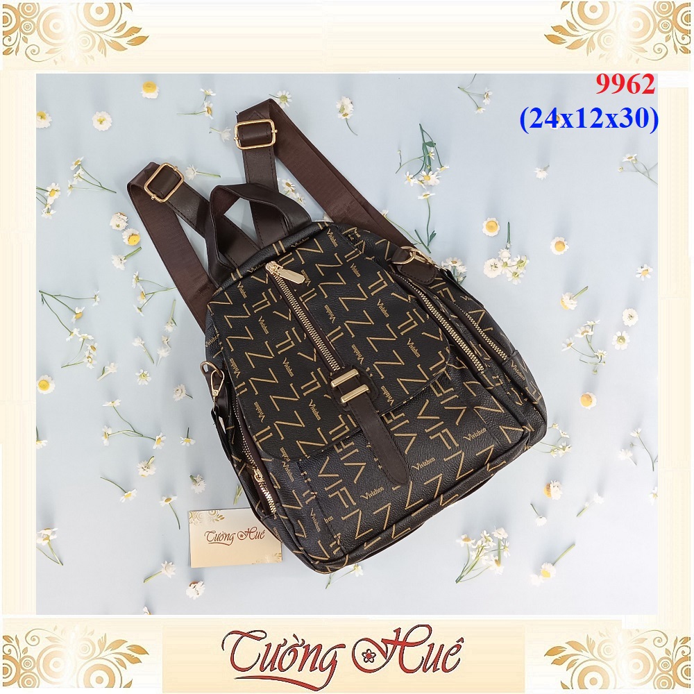 Balo Nữ Kiêm Túi Đeo Vai Họa Tiết  – Hàng Quảng Châu