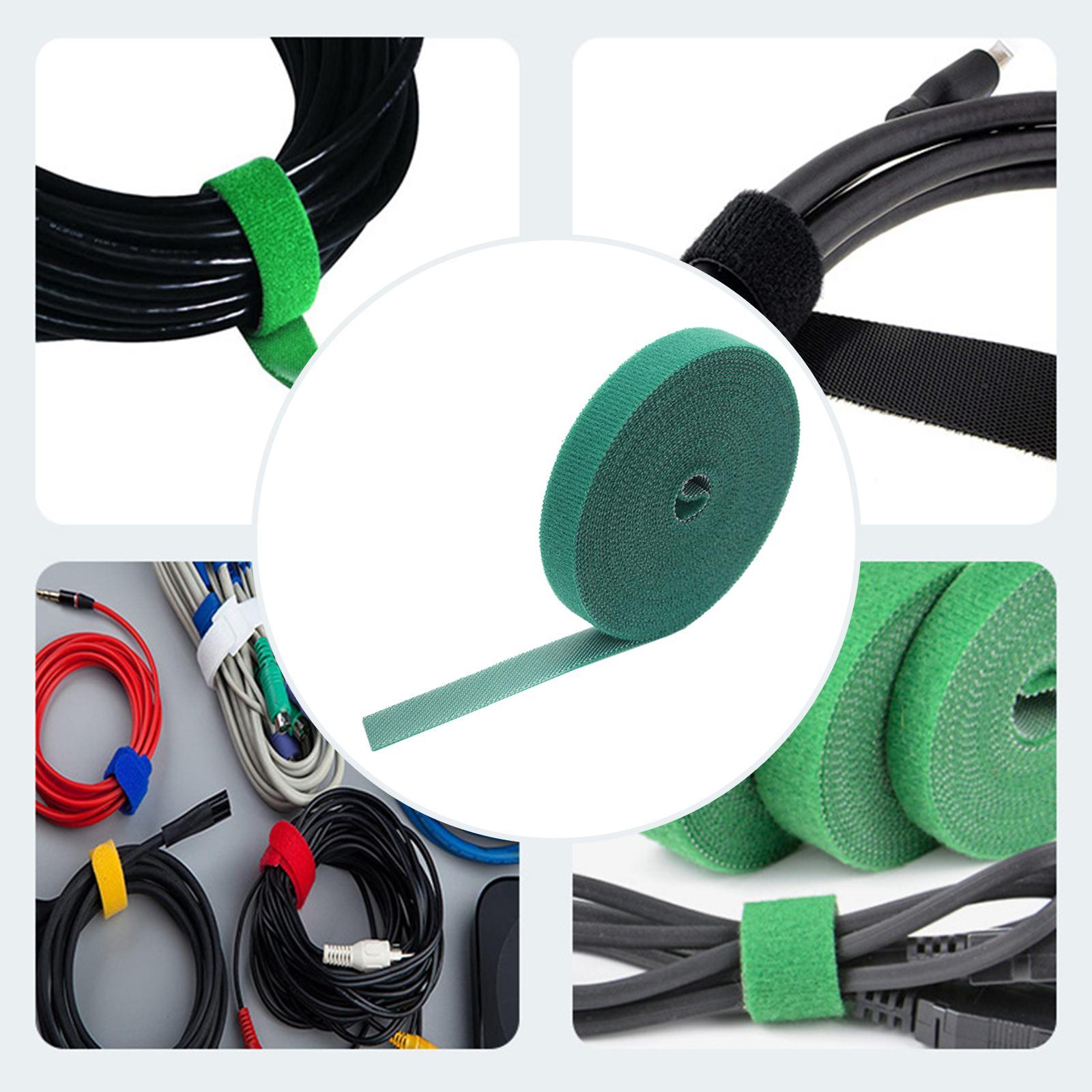 Plant Ties Nylon Ties 114 ft Multifunctional Organizer for Supporting Plant and Vines Tree Ties Strap Garden Ties for Newly Planted Saplings