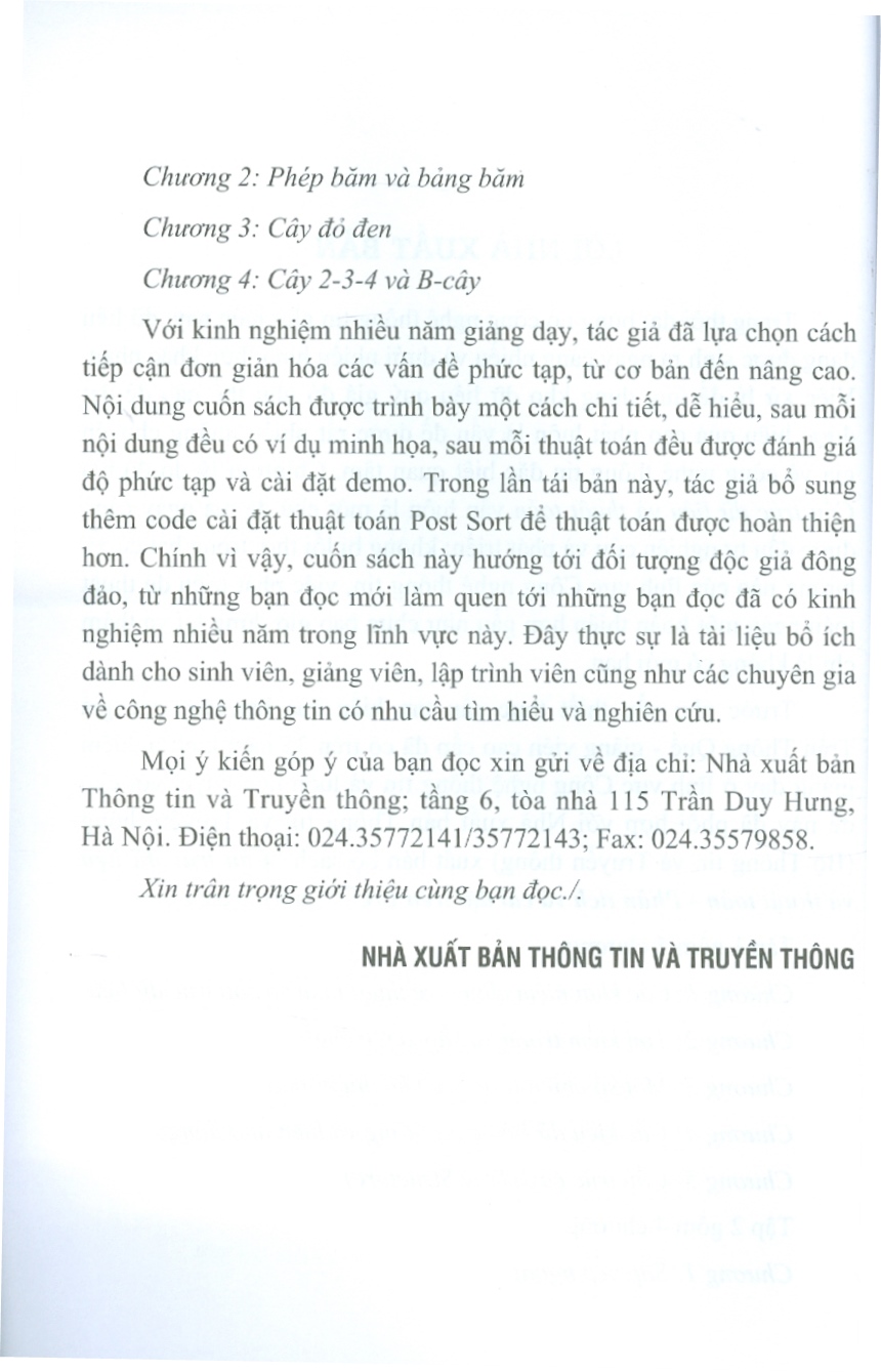Cấu Trúc Dữ Liệu Và Thuật Toán - Tập 1