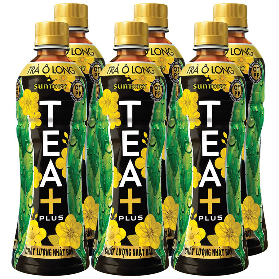 Lốc 6 Chai Trà Ô Long Tea+ Plus