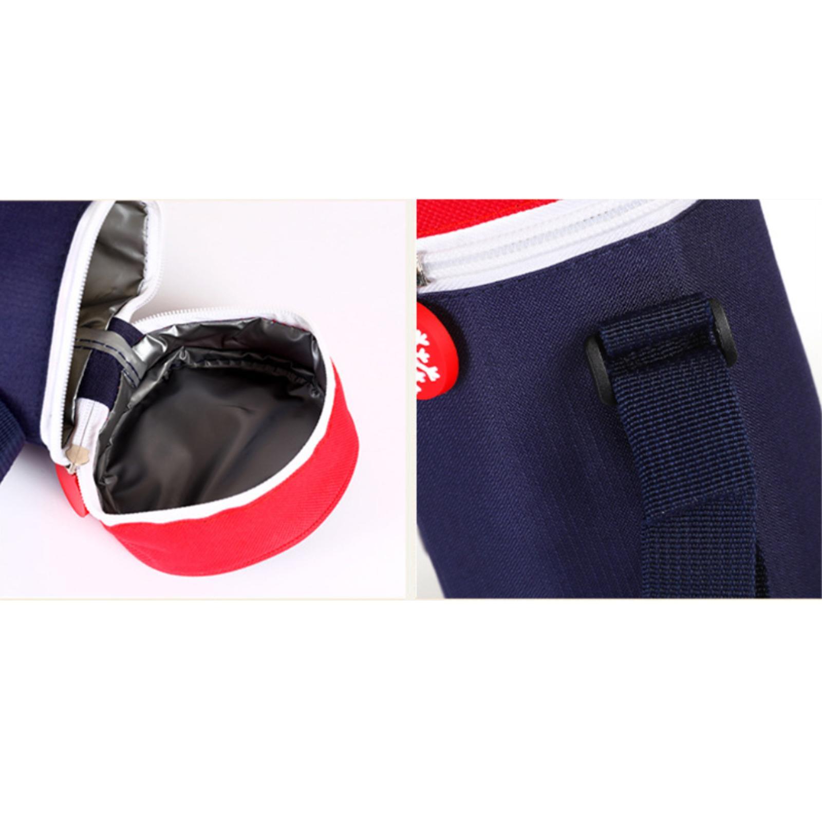 Insulated Water Bottle Bag Carrier Bag Carry Bag Hiking Thermal Pouch