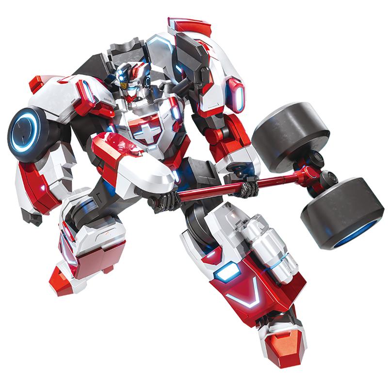 Đồ Chơi Robot Siêu Bác Sĩ Quân Y Medic Cop Quang Năng - Miniforce 505004