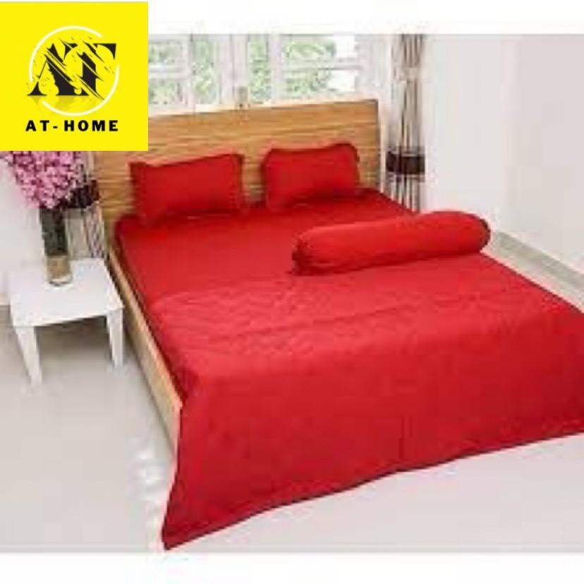 Ga - Drap Giường Lẻ Thun Mát Lạnh Thương hiệu LAN PHAM BEDDING- Màu Đỏ Tươi