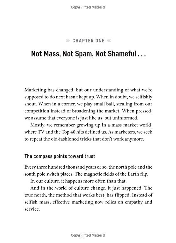 This is Marketing: You Can’t Be Seen Until You Learn To See