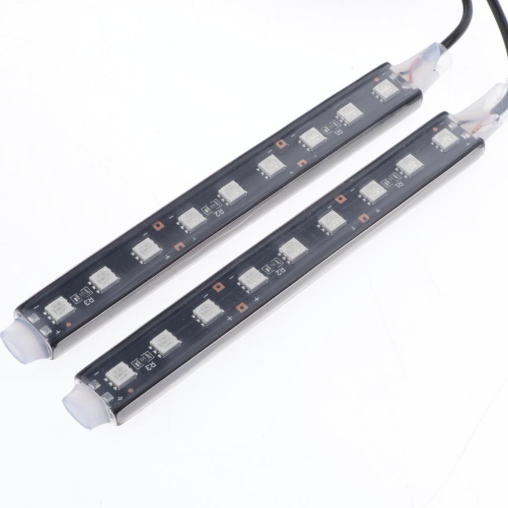 LED Car Strip Light Decorative Lamps Interior Wireless Bluetooth APP Control