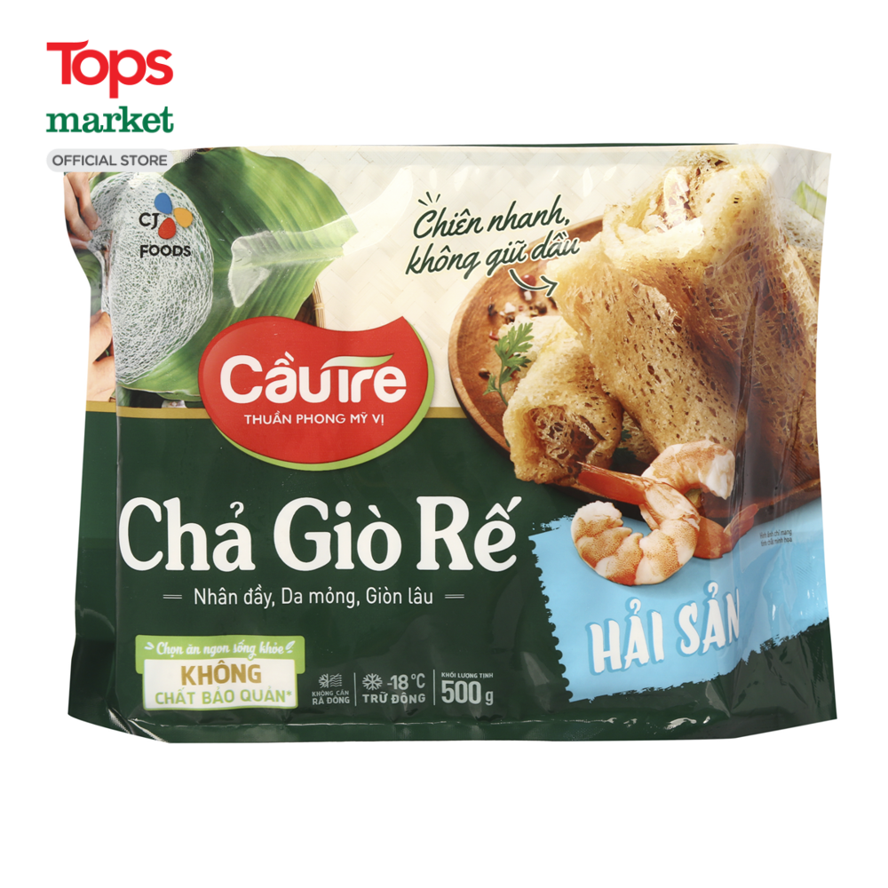 Chả Giò Rế Hải Sản Cầu Tre 500G