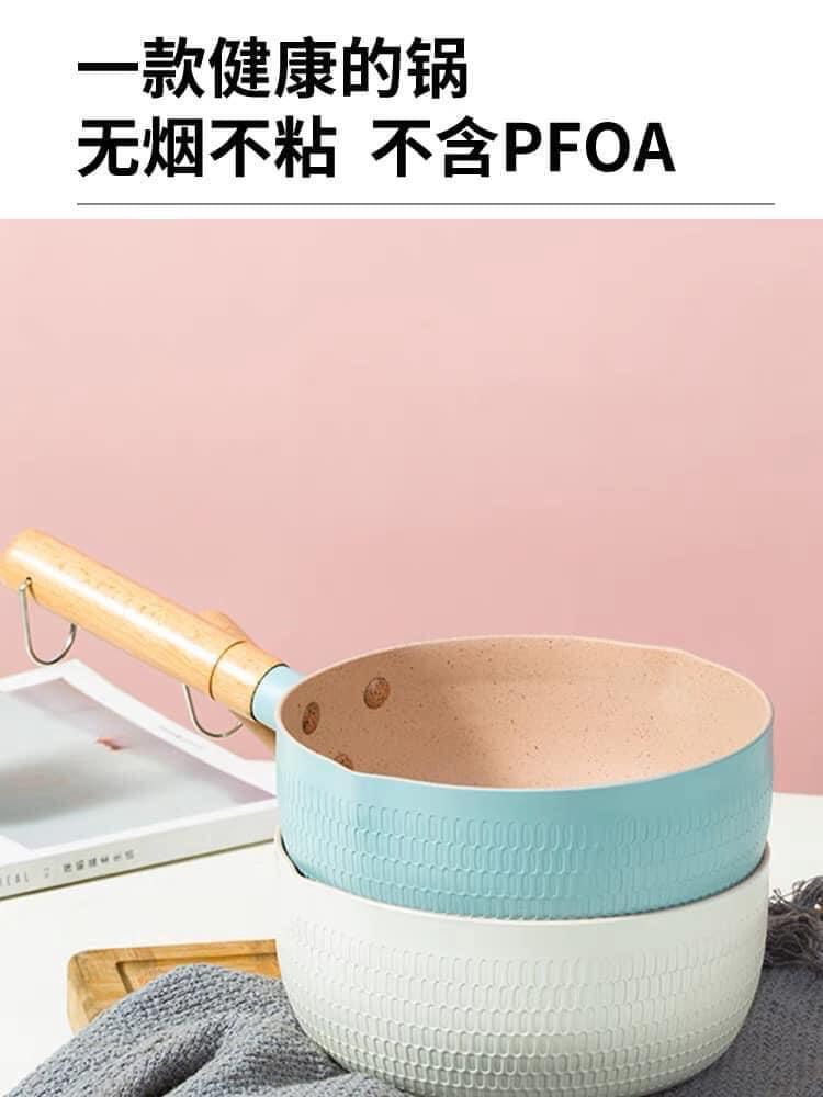 CHẢO ĐÁ HÀN 18CM MÀU SẮC - SẴN 3 MÀU