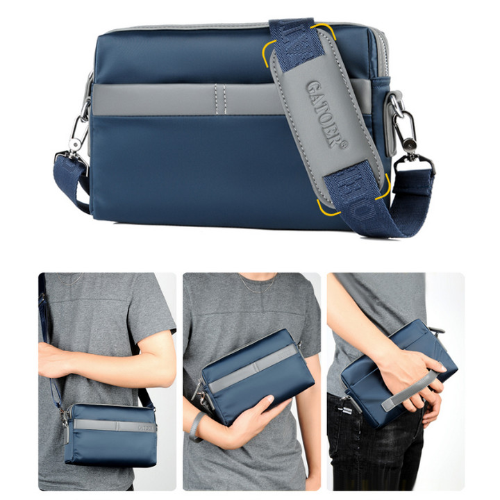 Túi nam đeo chéo đa năng GATOER cao cấp - Home and Garden