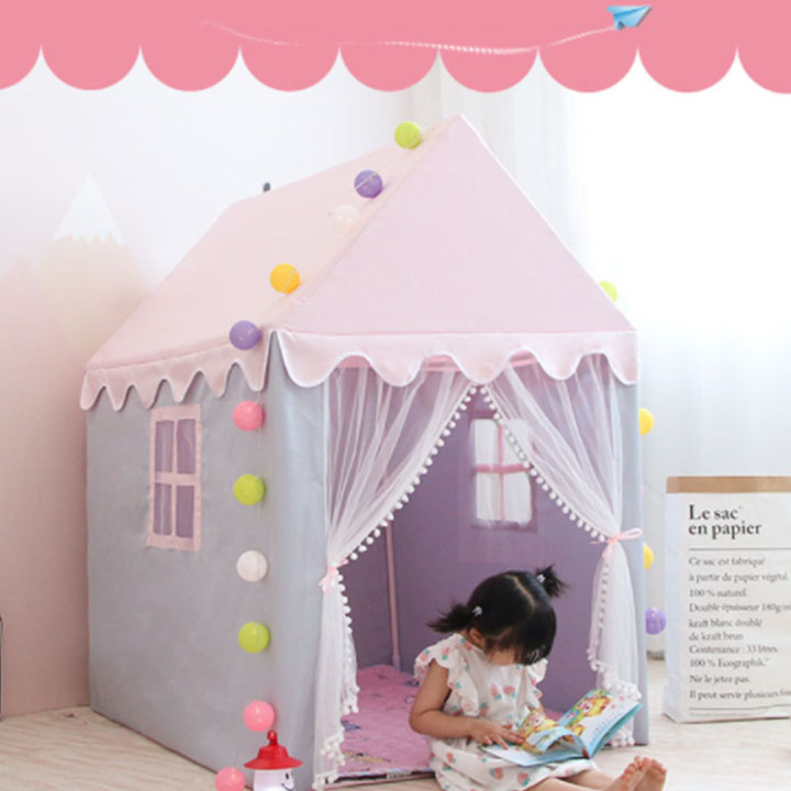 Lều Công Chúa Hoàng Tử mẫu S5 SIZE LỚN Cho Bé- Hàng Loại đẹp