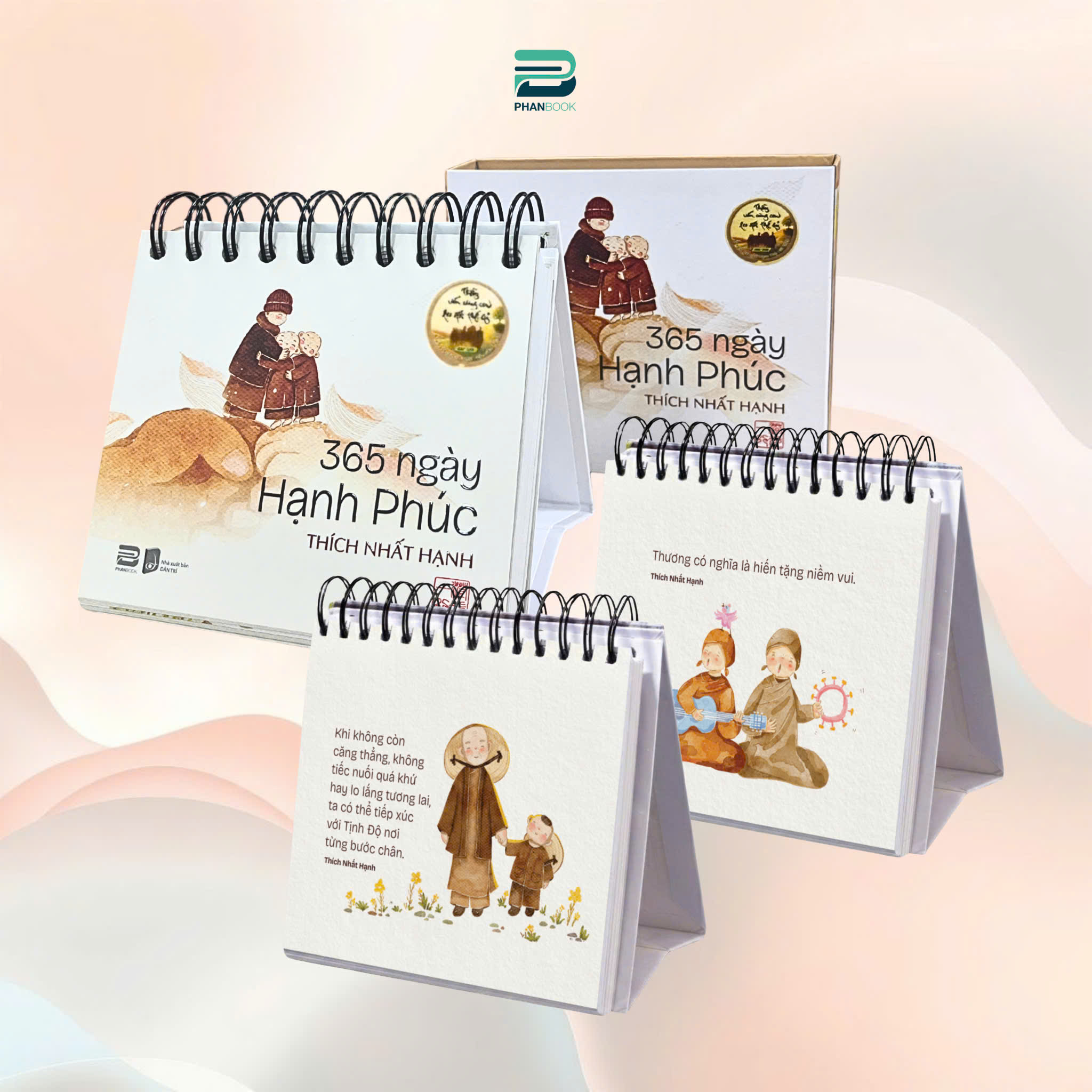 365 Ngày Hạnh Phúc (Sách Để Bàn) - Thích Nhất Hạnh