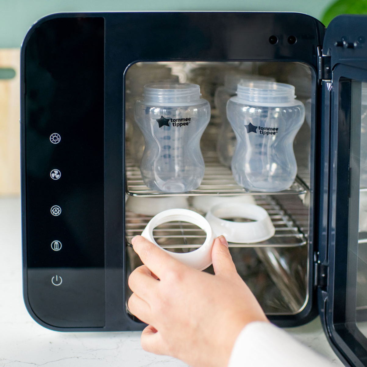 Bình Sữa PP Ty Siêu Mềm Tự Nhiên Tommee Tippee 340ml, Núm Ty Của Bình 3-6 Tháng