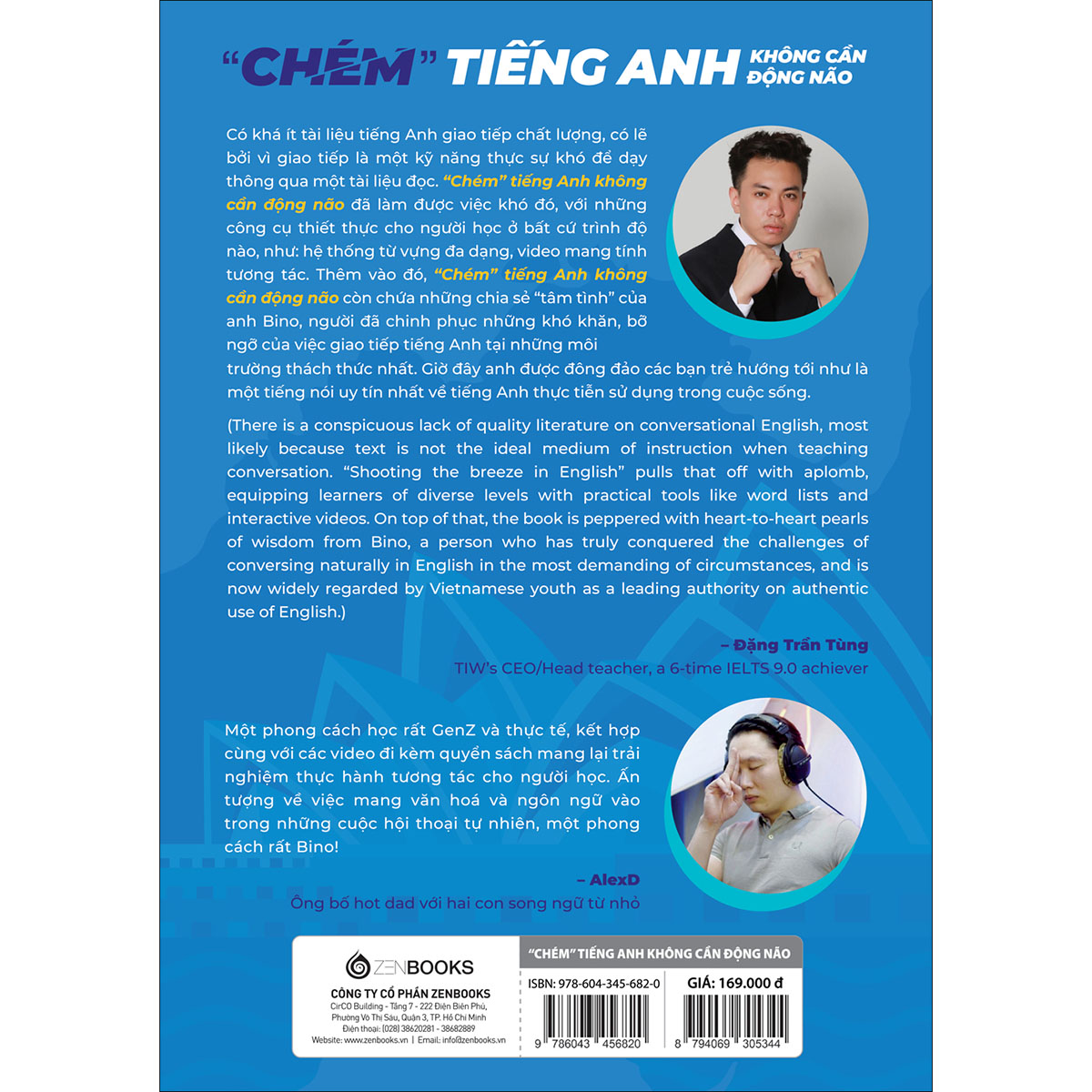 Chém Tiếng Anh Không Cần Động Não - Tác giả Vũ Vi Bình (Bino Chém tiếng anh) - Phiên bản đặc biệt