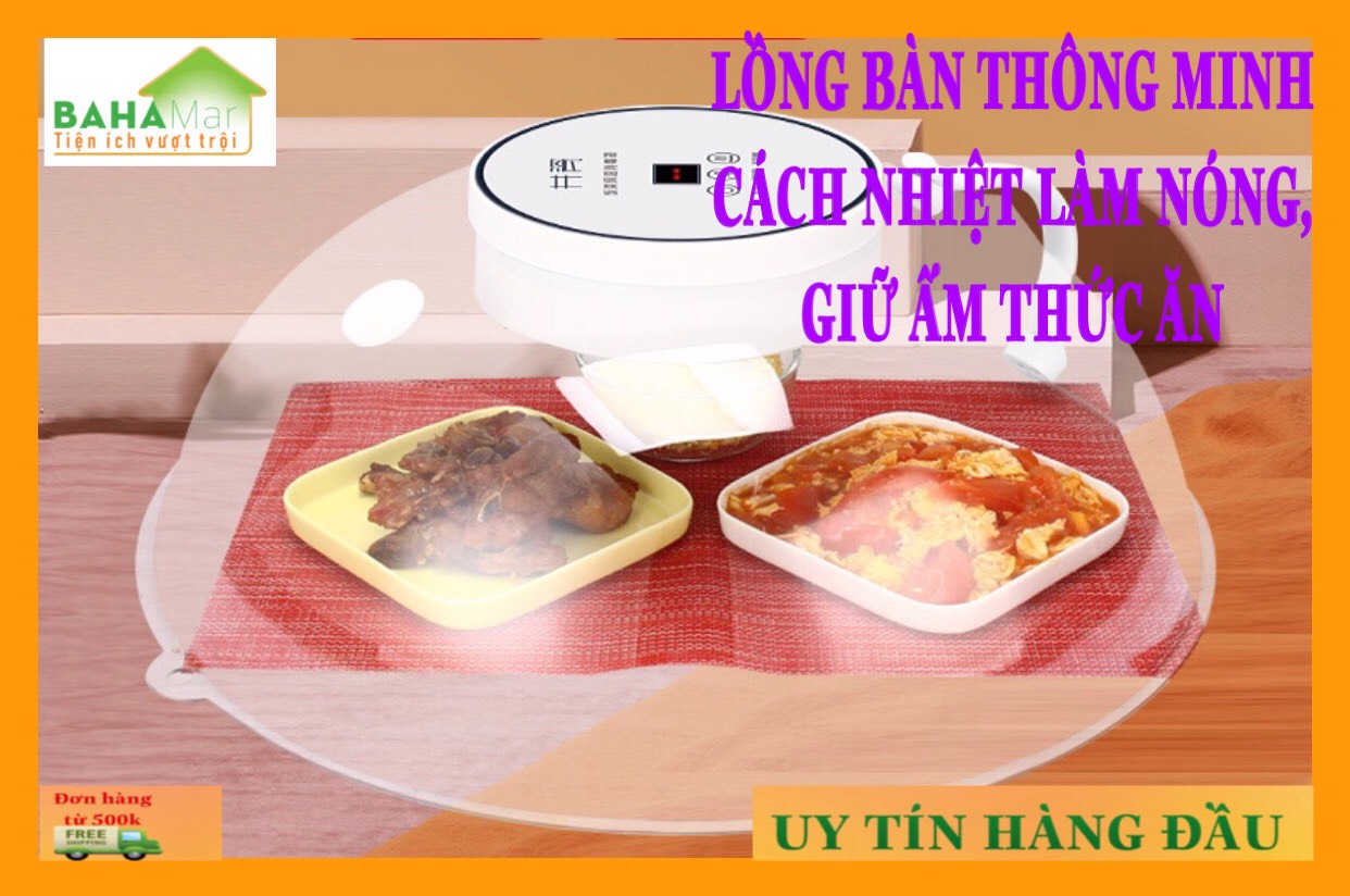 LỒNG BÀN THÔNG MINH CÁCH NHIỆT LÀM NÓNG  GIỮ ẤM THỨC ĂN  BAHAMAR  Kích thước: 180x420mm dùng giữ ấm thức ăn  rã đông thực phẩm  bảo quản nguyên hương