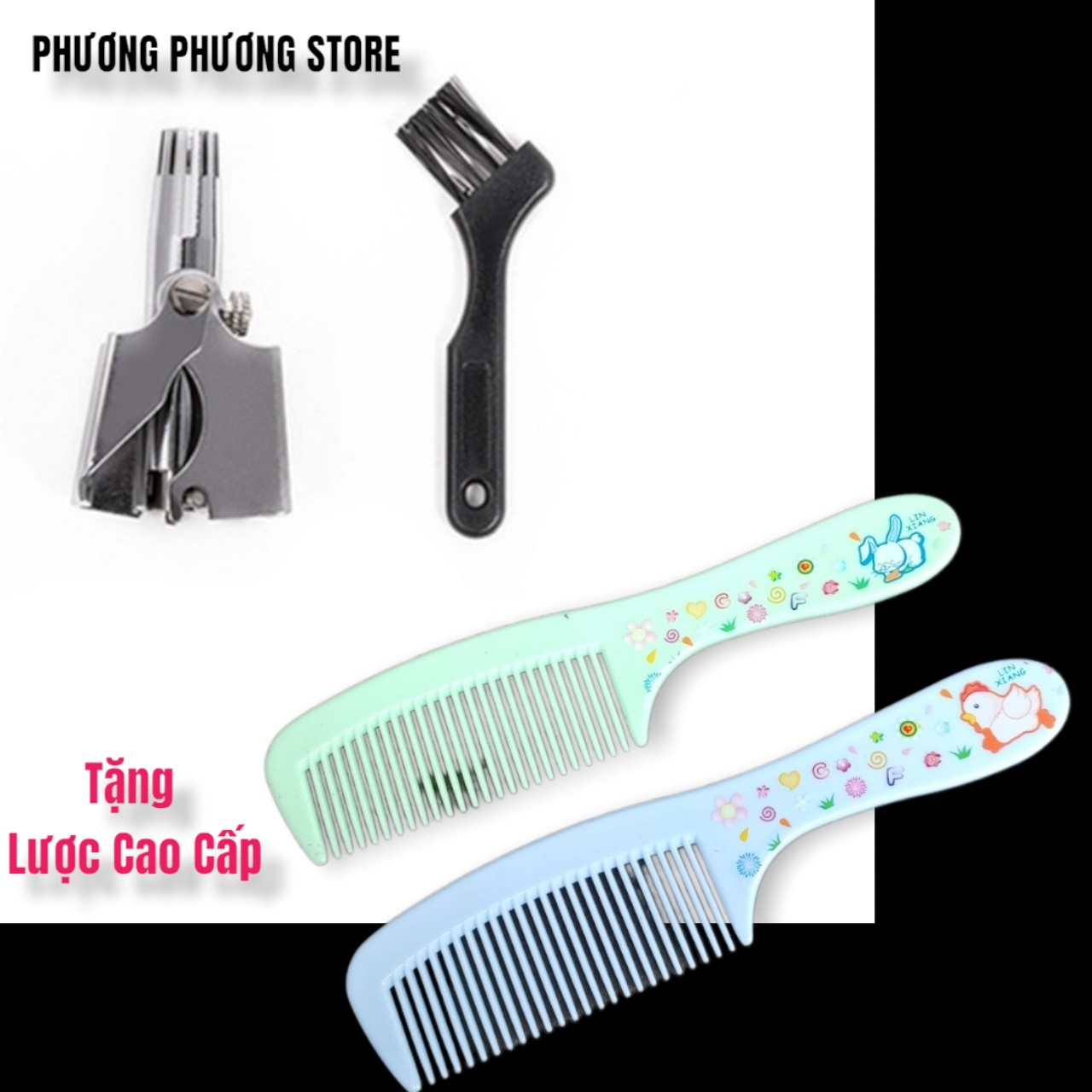 Dụng cụ mmáy cắt tỉa lông mũi bằng thép không gỉ cao cấp an toàn tiện lợi